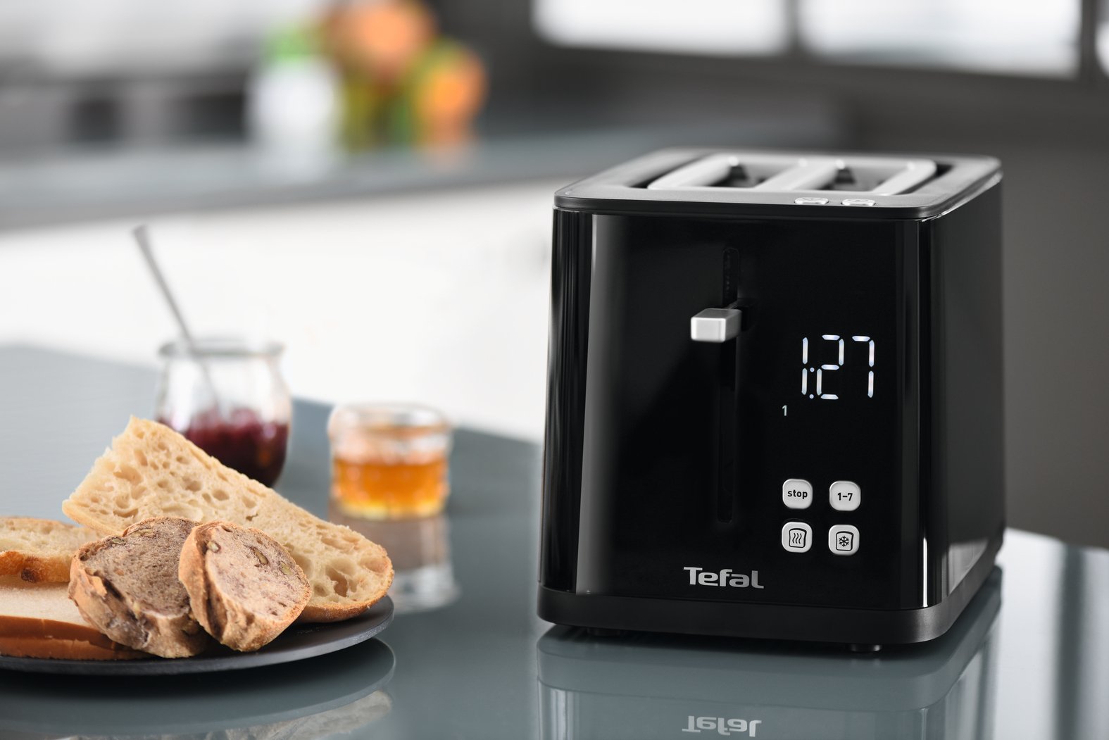 Tostadora Tefal Tt640810  2 Rebanada(S) Negro 850 W