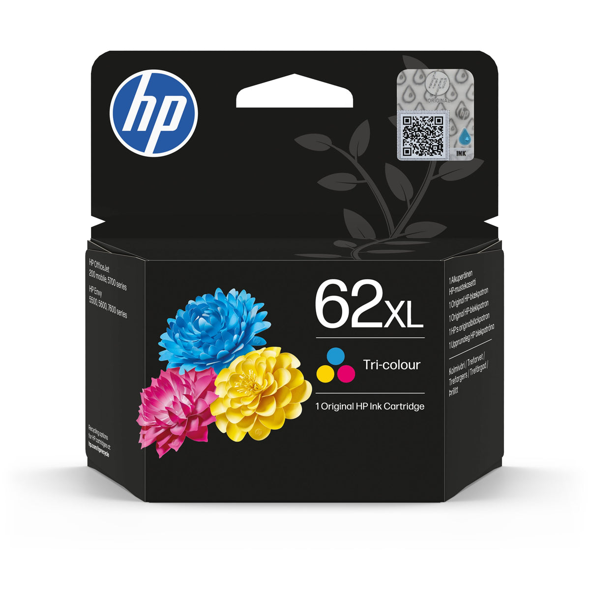 EAN 0199896775649 - HP 62XL High Yield Tri-color Original Ink Cartridge cartucho de tinta 1 pieza(s) Alto rendimiento (XL) Ci imagen 1