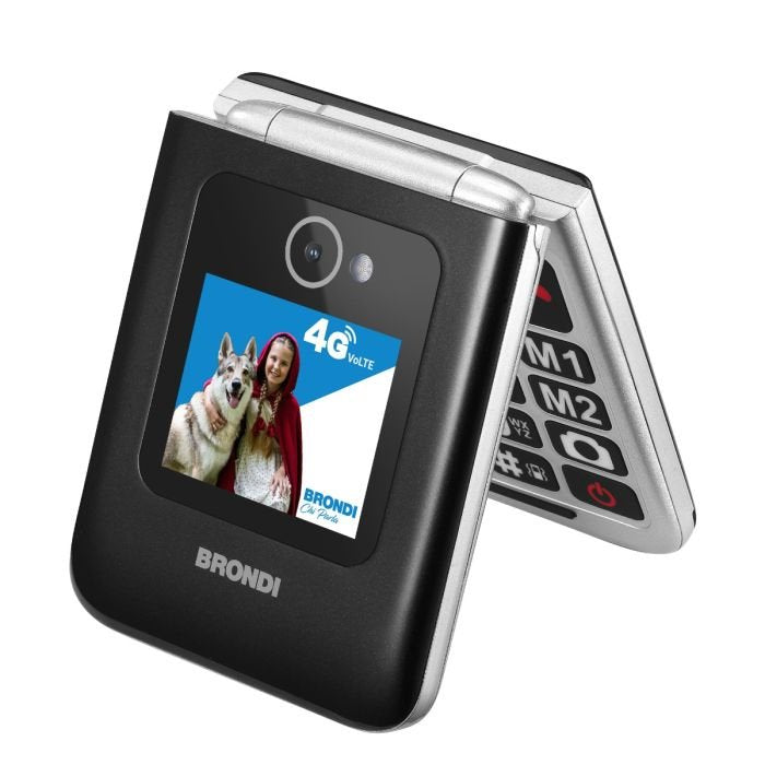 Brondi Amico Tuo 4g Black Metal Ita