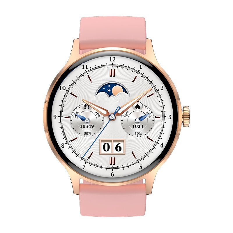 Cool Smartwatch Iris Silicona Rosa (Amoled, Llamadas, Salud, Deporte)