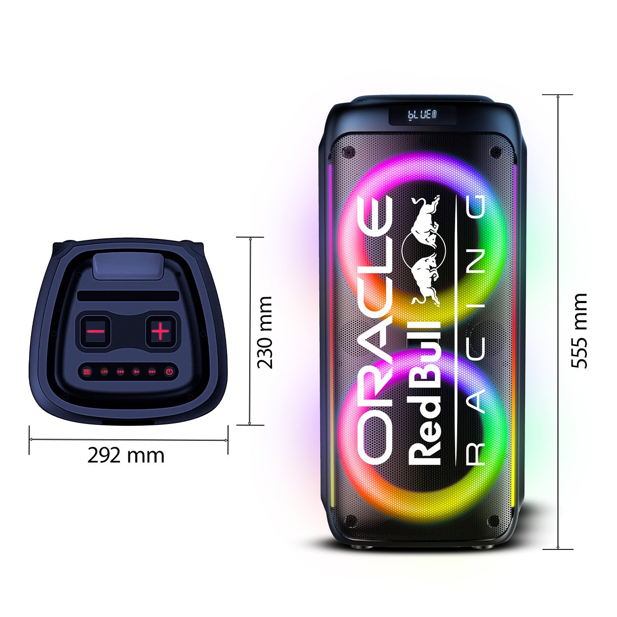 EAN 4895232710171 - Red Bull Racing RB-SK230 altavoz portátil o de fiesta Altavoz portátil estéreo Negro 160 W imagen 9