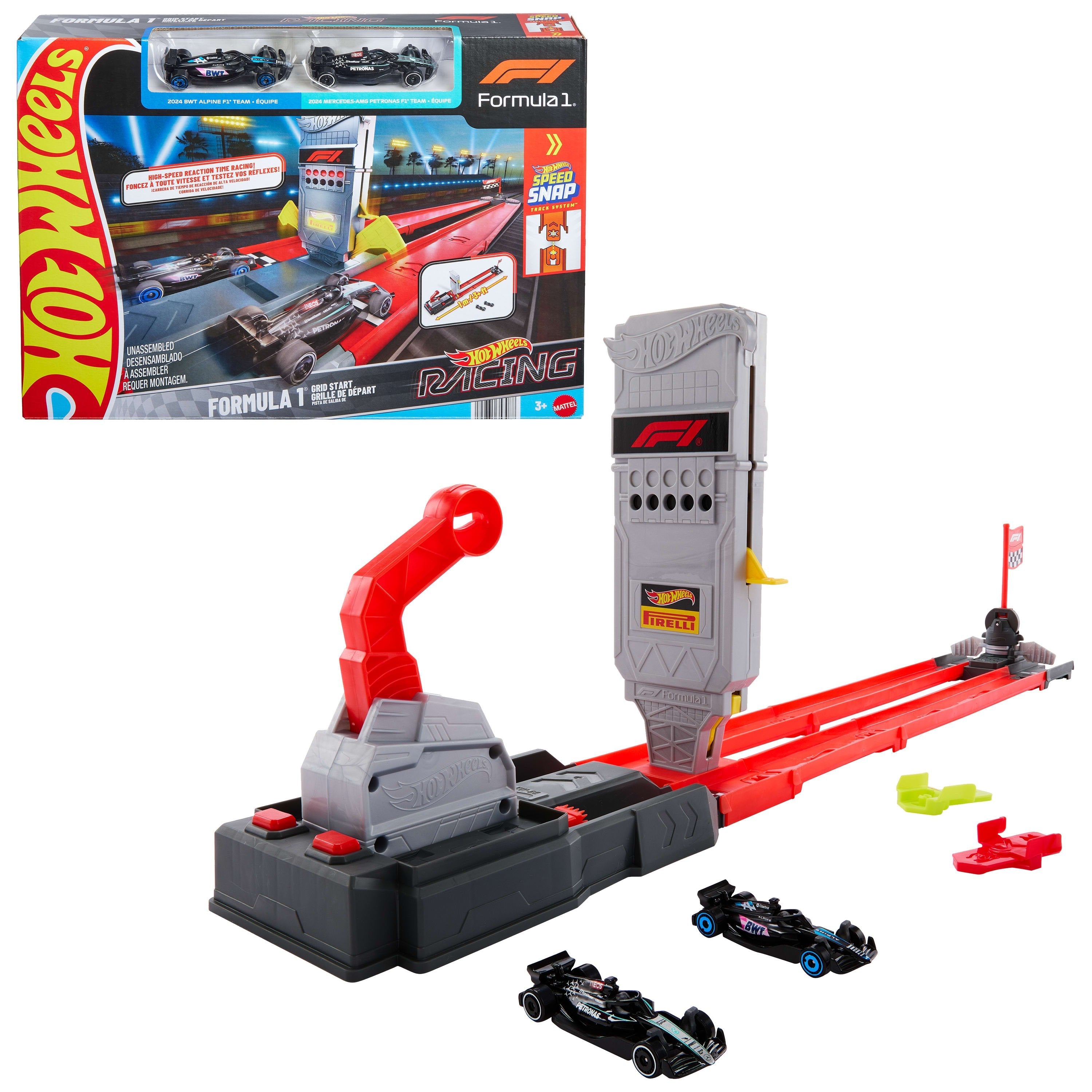 Reto De La Parrilla De Salida Racing F1 Hot Wheels