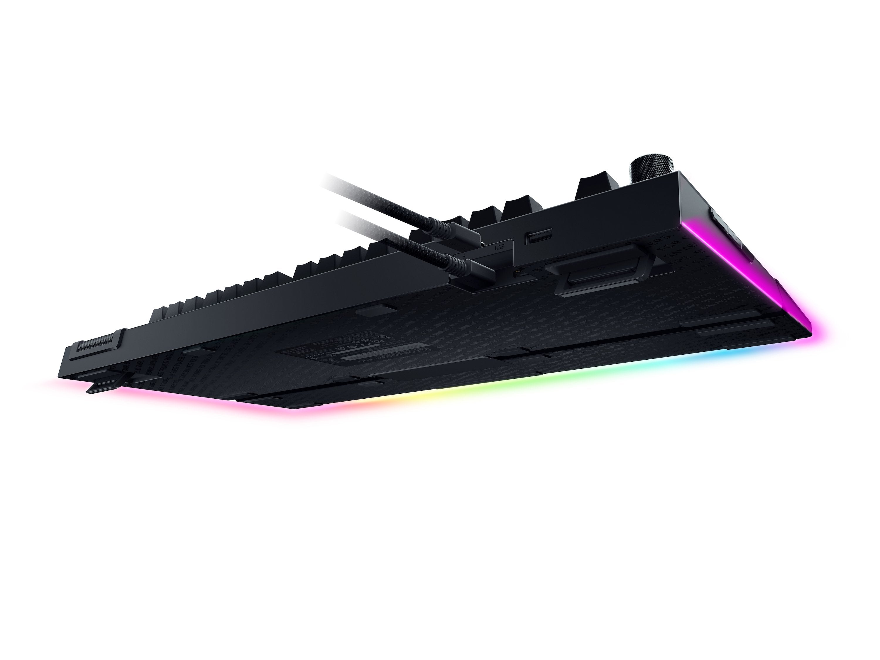 Teclado Ingles Razer Blackwidow V4 Pro Usb Qwerty Internacional De Ee.Uu. Negro