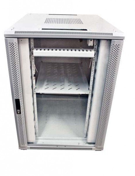 Allnet 19\"Schrank, 22he, B800/T1200mm, Glamür, Lichtgris, Snb-Serie,