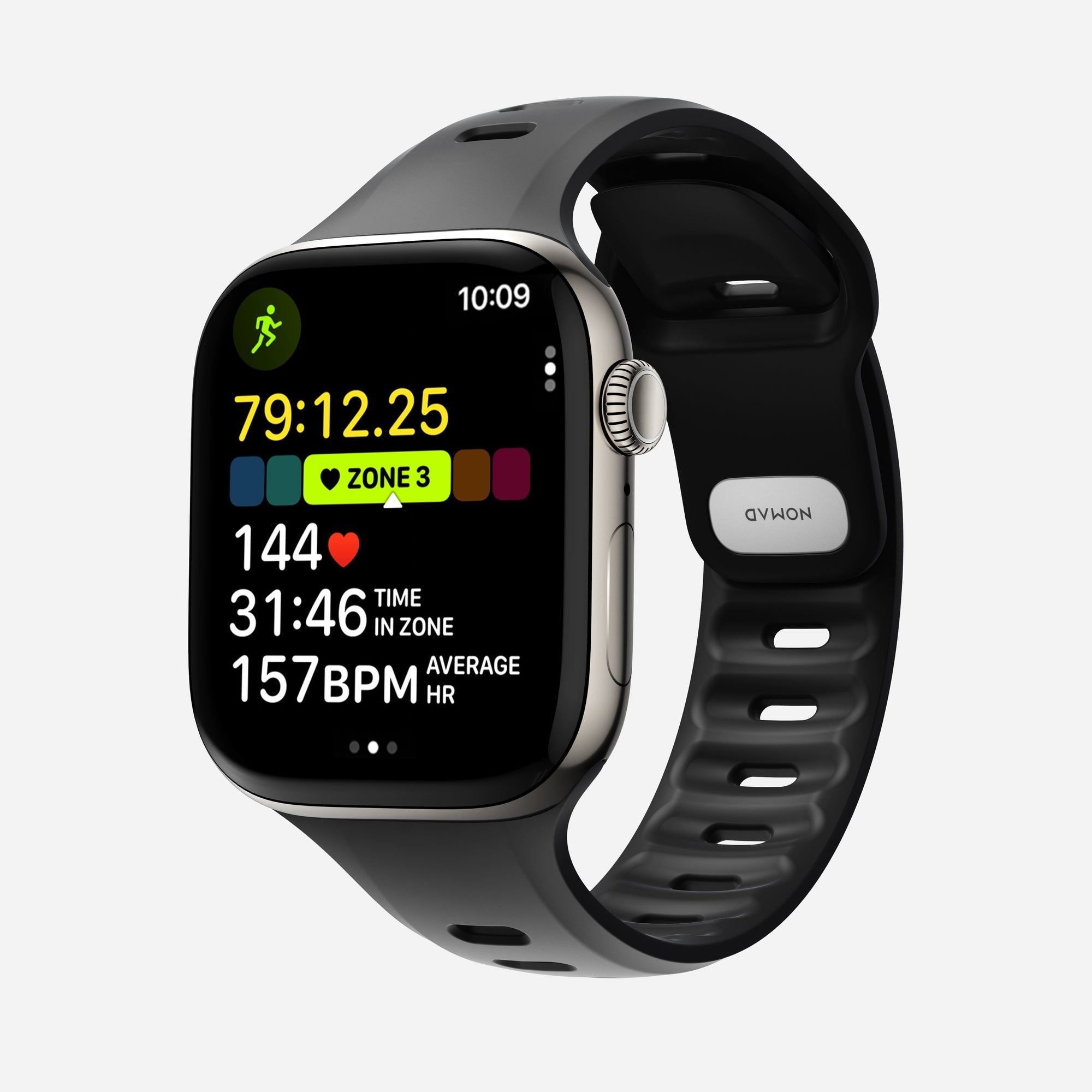 Nomad Tempo Band 46mm Black