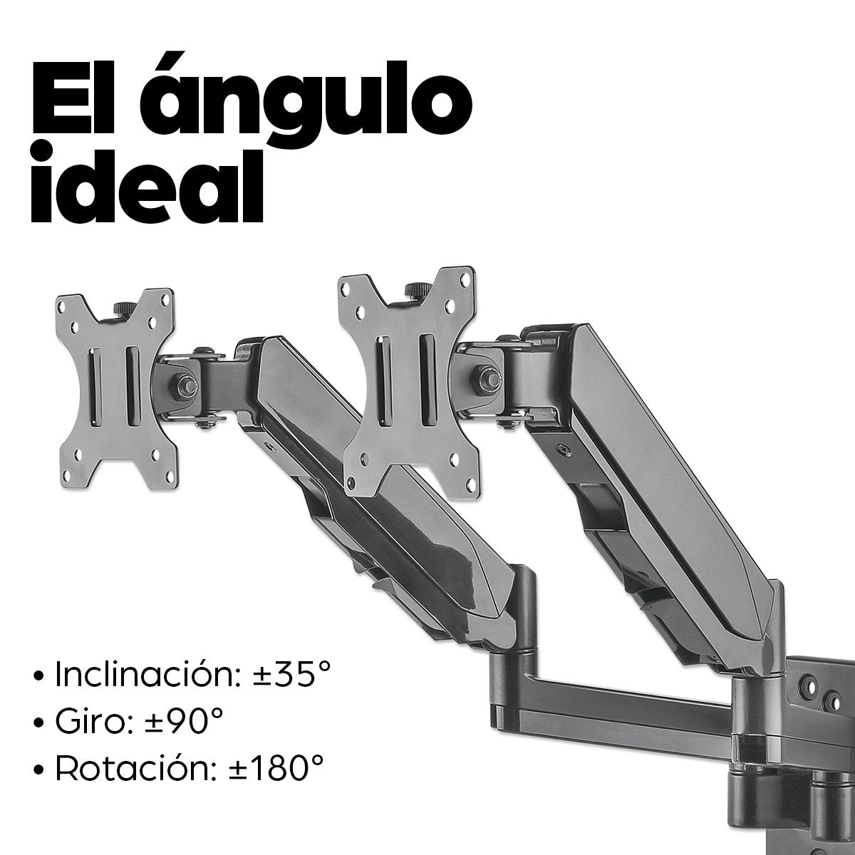EAN 0766623461597 - Manhattan 461597 soporte para TV 81,3 cm (32") Gris imagen 11