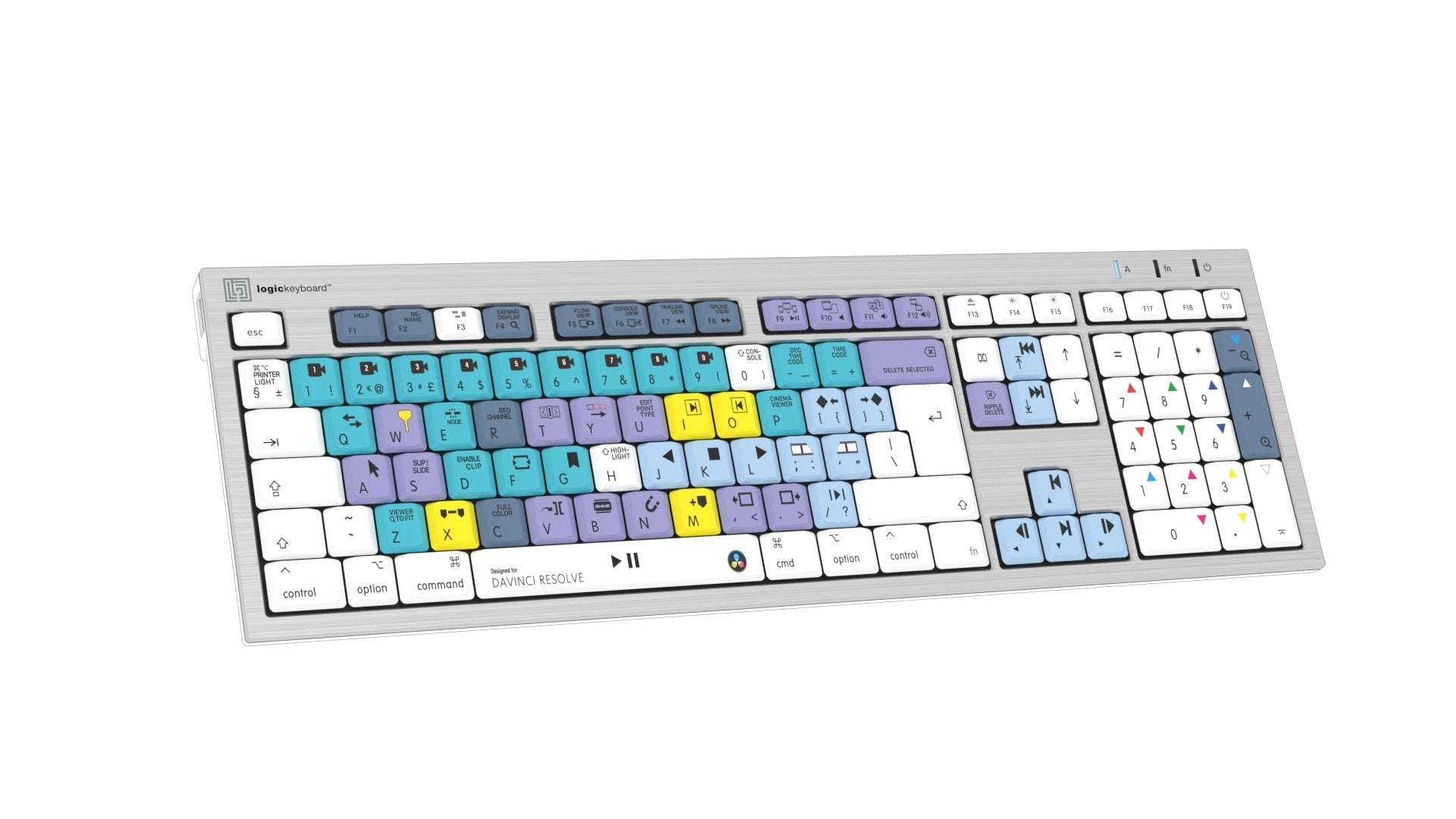 Logickeyboard Davinci Resolve Classic Alba Uk (Mac)