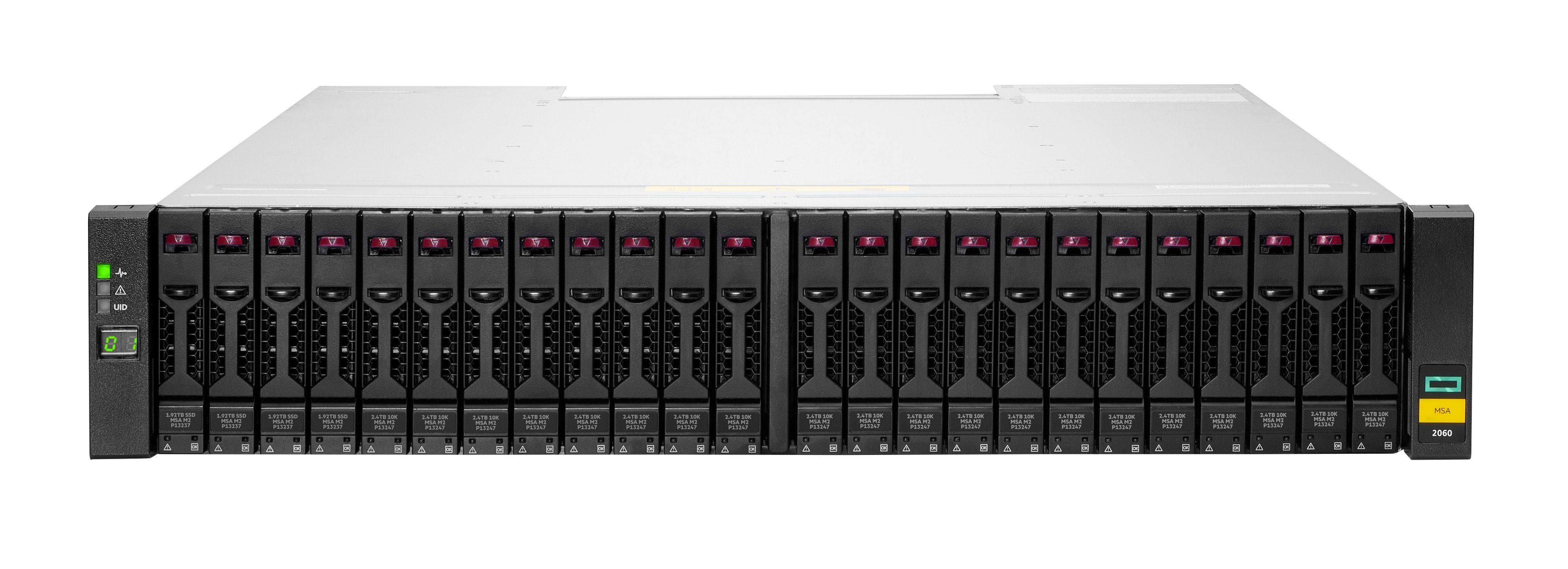 Hpe Msa 2060 16gb Fibre Channel Sff 23tb Flash Bundle