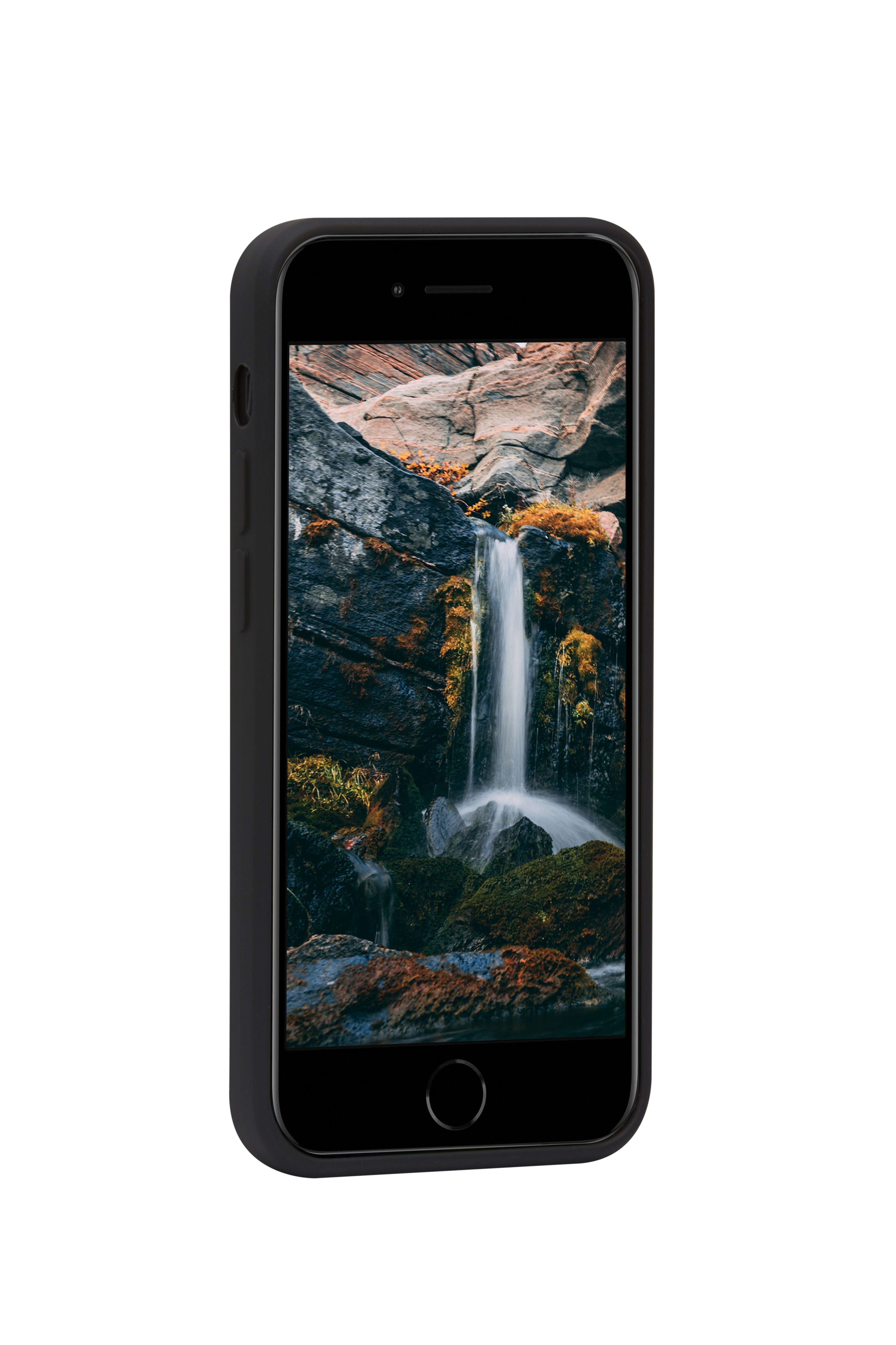 Dbramante1928 Nuuk - Hintere Abdeckung Fr Mobiltelefon - Bulk - Recycelter Kunststoff - Schwarz - Fr Apple Iphone 7, 8, Se (2. Generation)