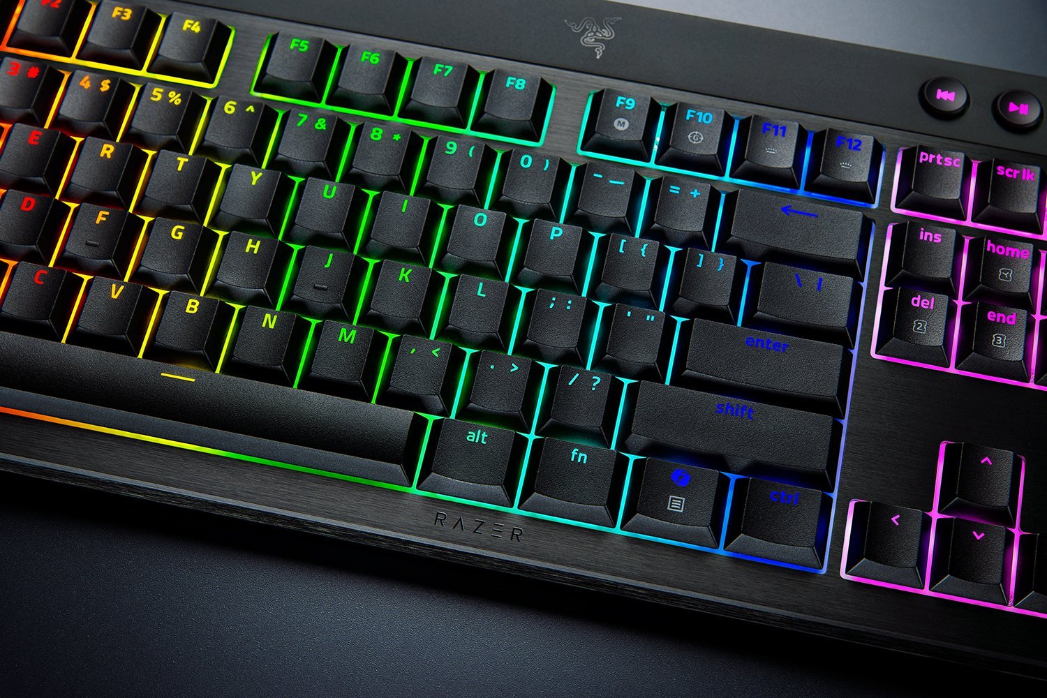 EAN 8887910072981 - Razer BlackWidow V4 Low-Profile HyperSpeed teclado Juego USB + RF Wireless + Bluetooth Negro imagen 5
