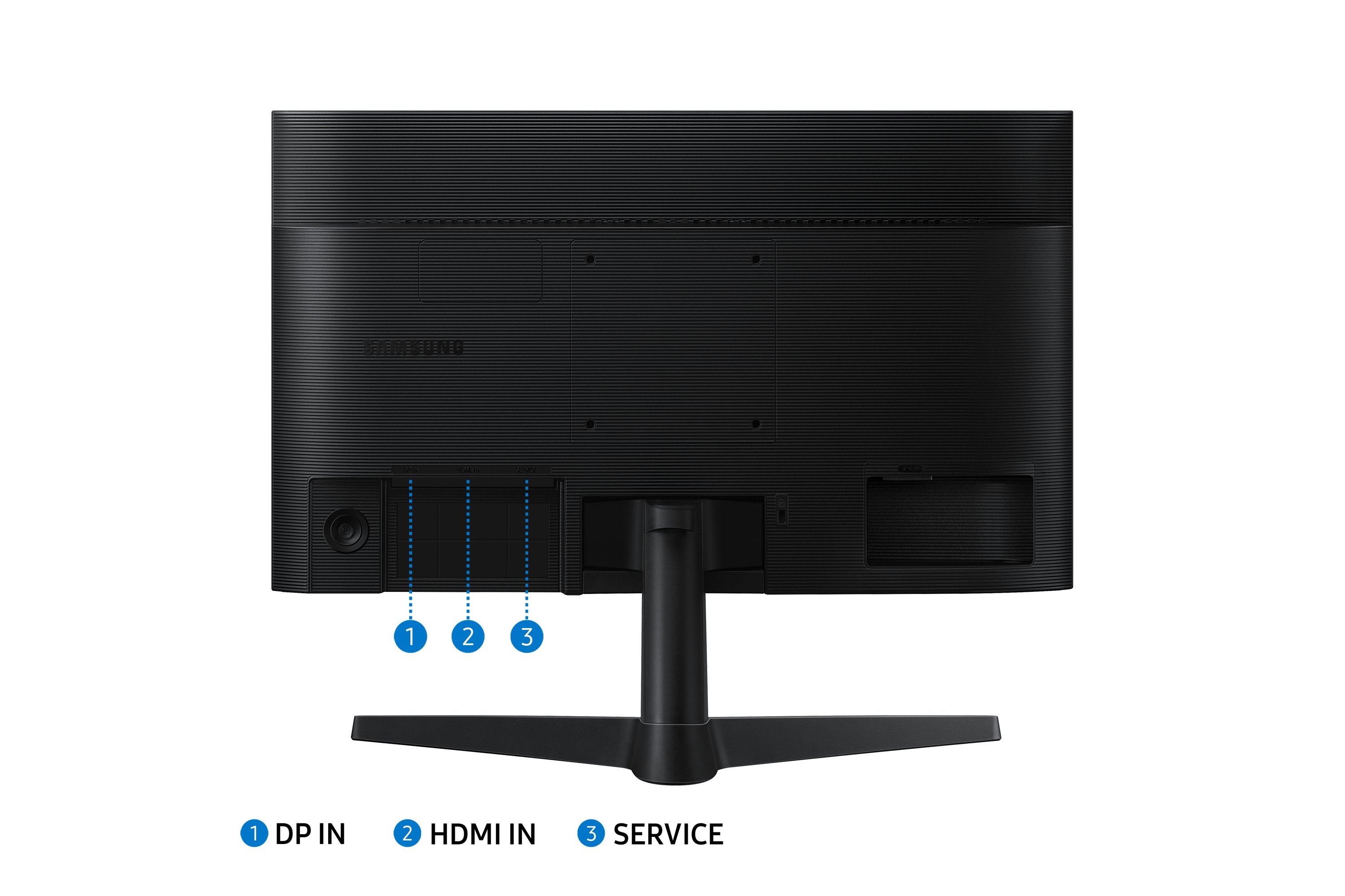 Monitor Samsung 24" F24t370fwr 1920x1080/Hdmi/Dp/Full Hd Negro