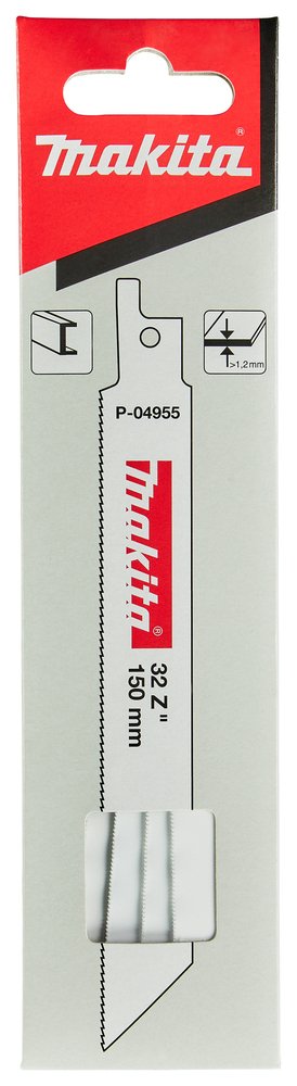 Makita Bim Saw Blade 150x0.9mm 5pcs. Steel, Coloured Metal 1.2mm