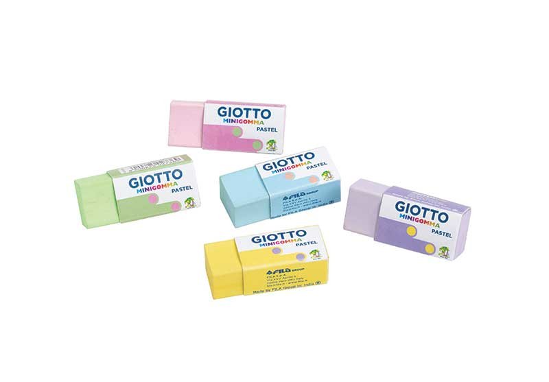 Giotto Gomma Goma De Borrar Lapiz Pastel Tarro  -120u-