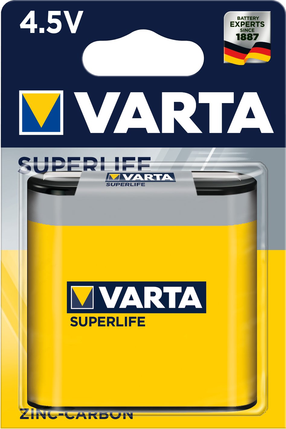 EAN 4008496556380 - Varta SUPERLIFE 4.5 V 4.5V Zinc-carbono imagen 1