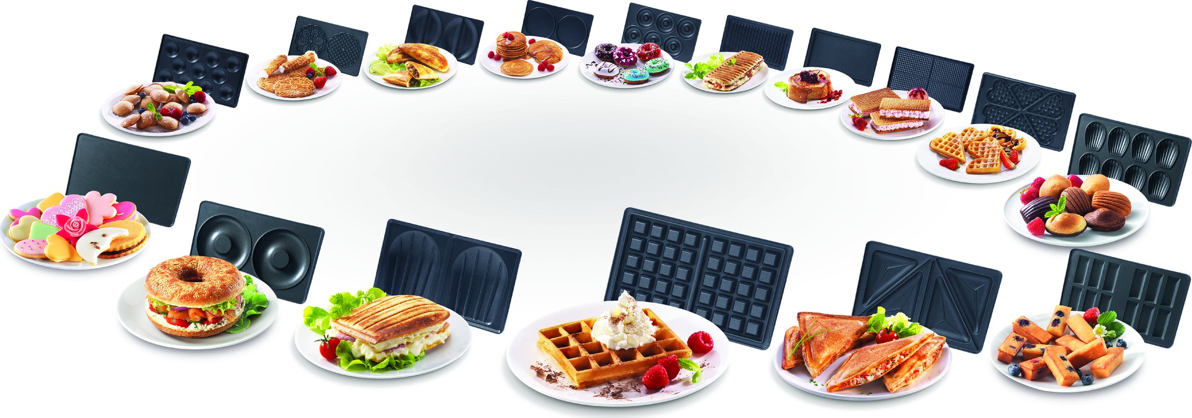 Sandwichera Tefal Sw852d12 Snack Collection