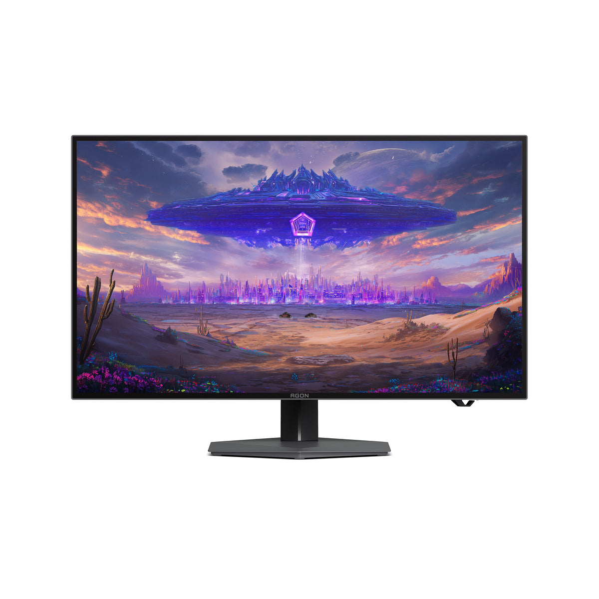 EAN 4038986183451 - AOC AGON PRO AGP277QKDC pantalla para PC 67,3 cm (26.5") 2560 x 1440 Pixeles Quad HD OLED Gris imagen 5