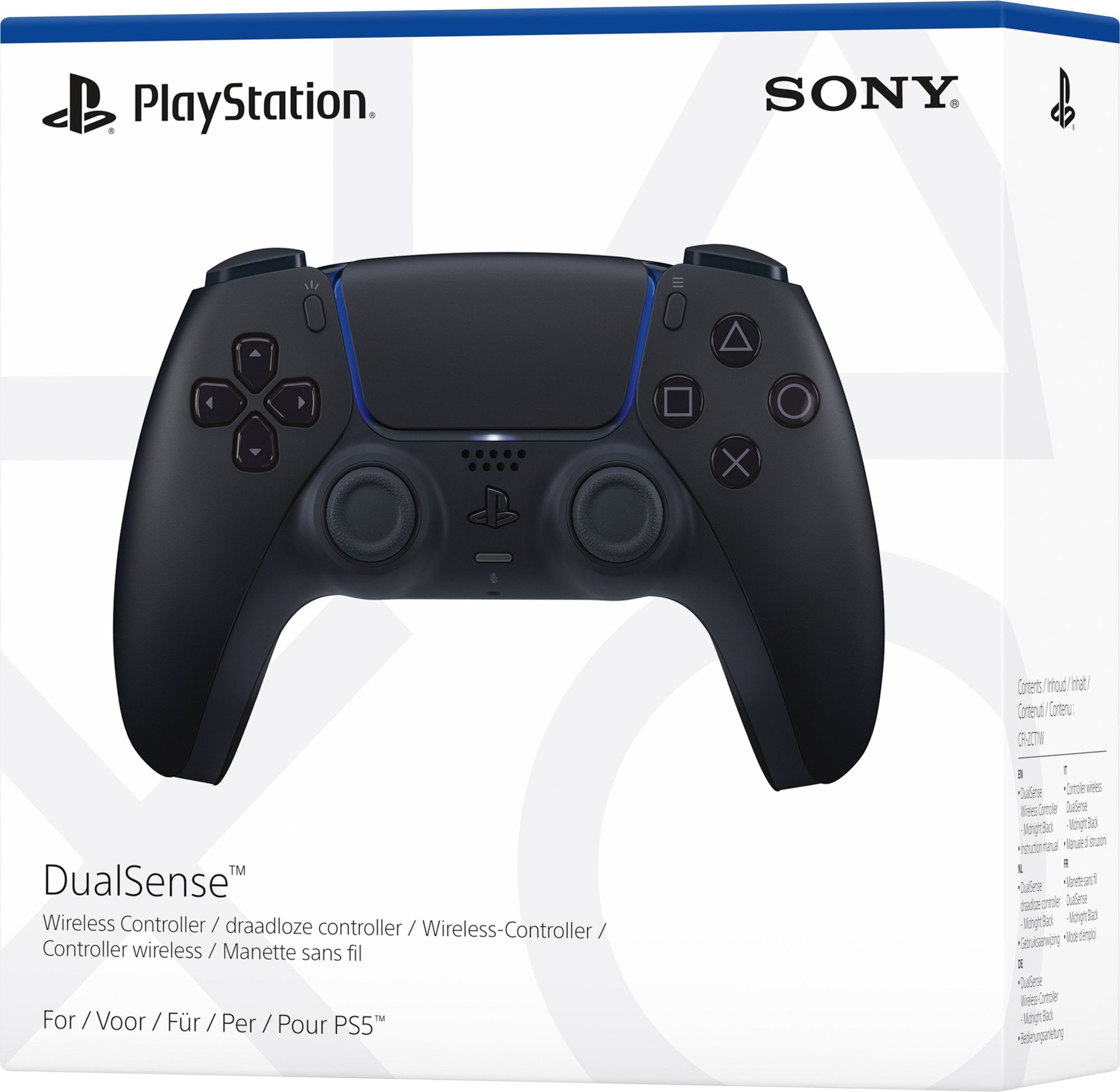EAN 0711719827399 - Sony DualSense Negro Bluetooth/USB Gamepad Analógico/Digital Android, MAC, PC, PlayStation 5, iOS imagen 5
