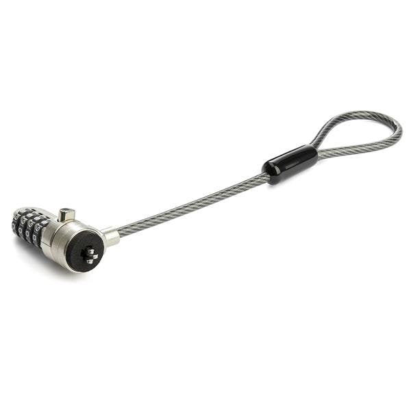 Startech.Com Extensión Para Cable De Seguridad De Ordenador Portátil - Cable De 15cm Y Bucle De 2,5cm