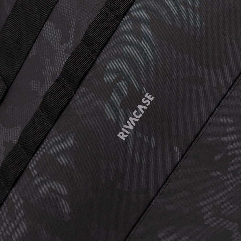 Rivacase Sherwood Bolso De Lona 50 L Poliéster, Poliuretano Camuflaje Gris Camo  7642