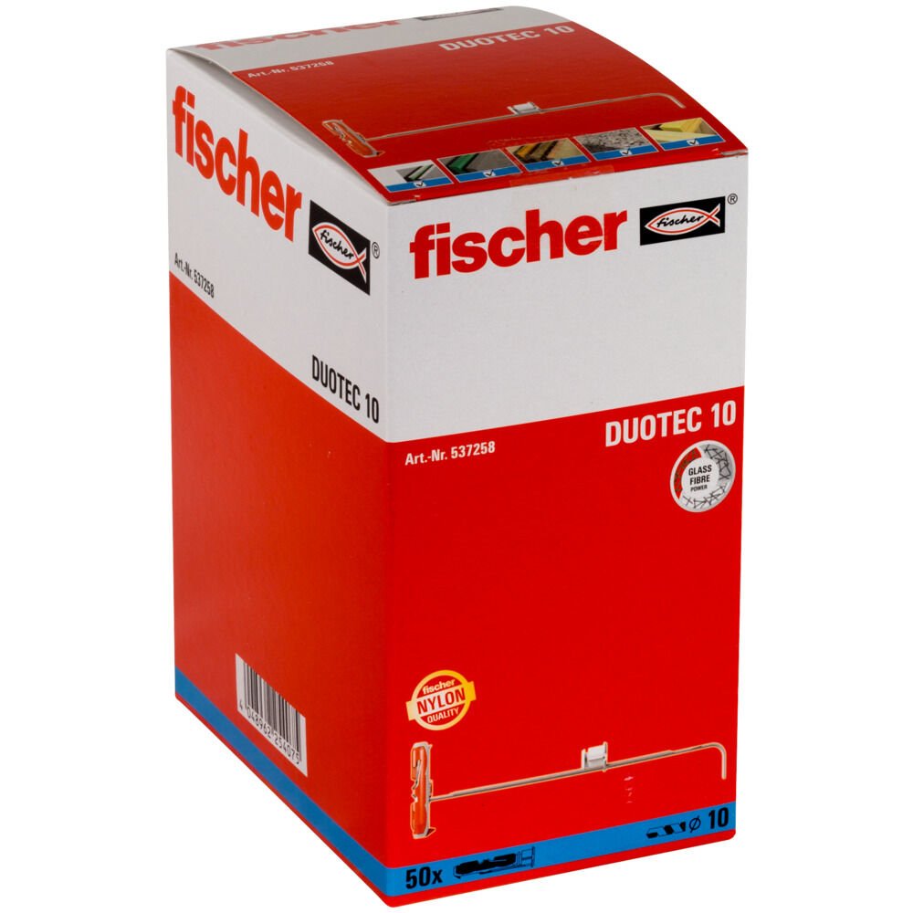 Pack 50 Tacos Duotec 10 537258 Fischer