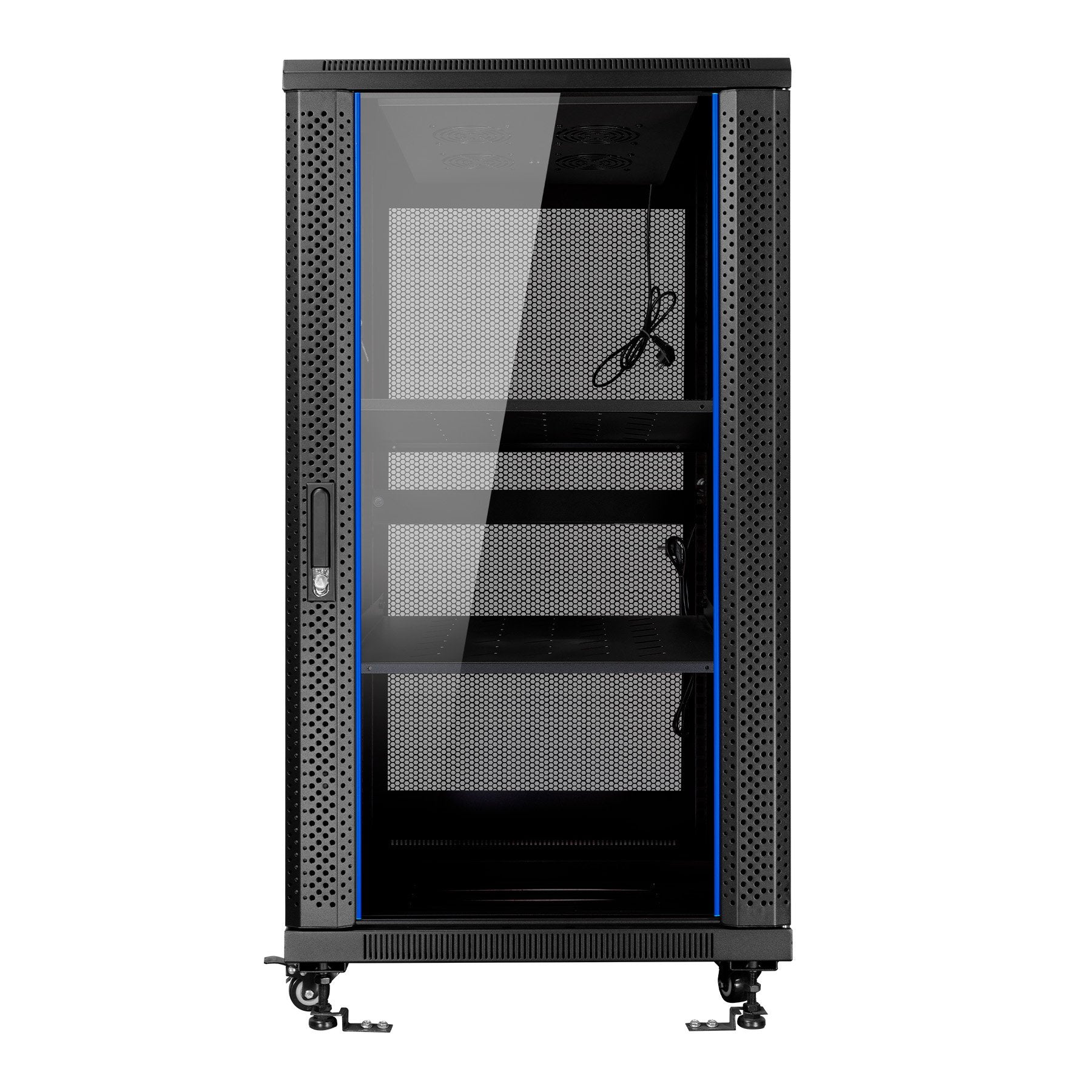 EAN 8436617920707 - aiten data AI6822 22U Bastidor para instalación en suelo Negro imagen 2