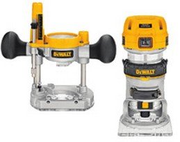 Enrutador Dewalt D26204k (Amarillo/Plata, 900 Vatios, Estuche)