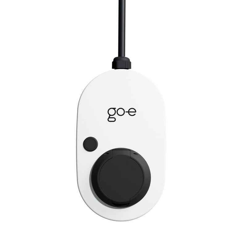 Go-E Charger Gemini, 11 Kw (16a Trifásico), Caja De Pared (Blanco/Negro, Sin Cable)  Ch-04-11-51