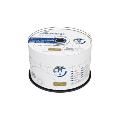 Mediarange Medical Line Cd-R 700mb/80min 48x Speed Caja 50