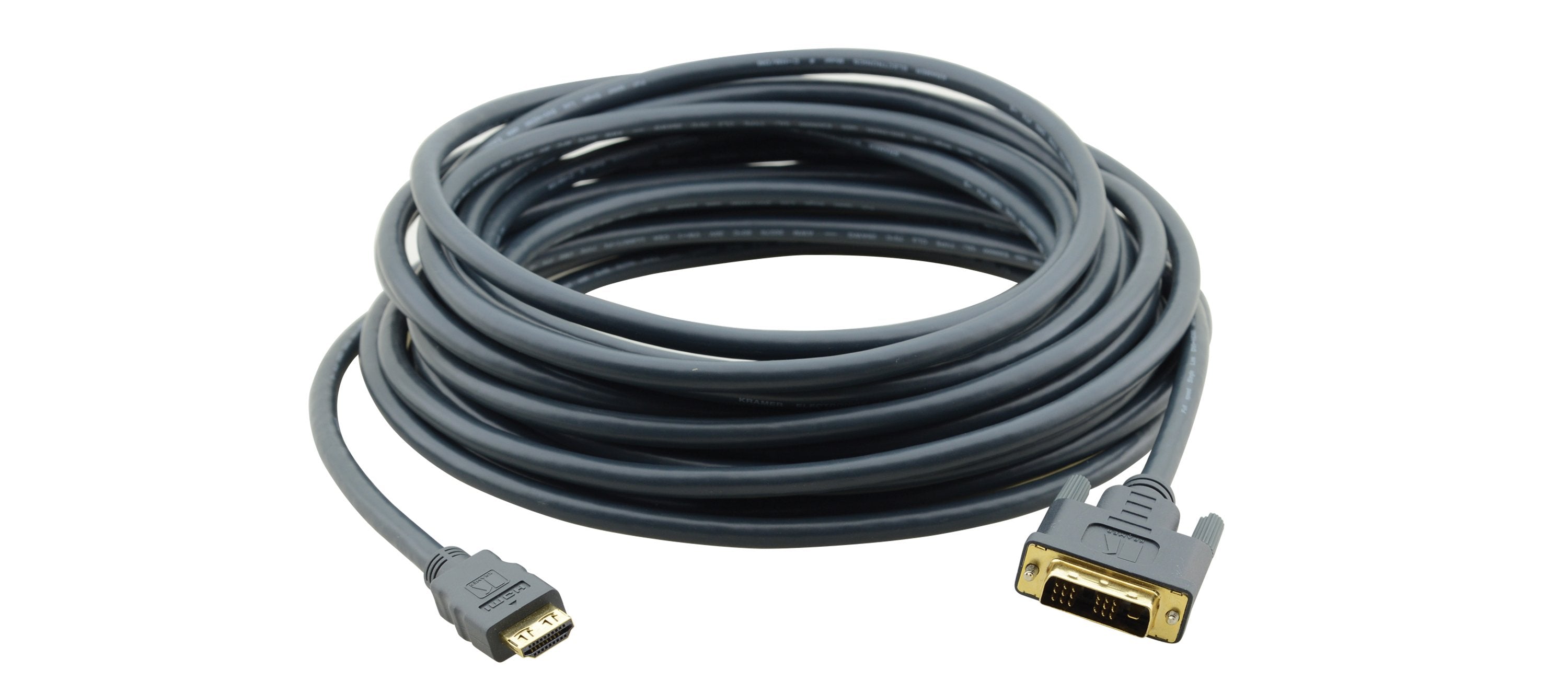 Cable Kramer Electronics C-Hm/Dm-6 Dvi 1,82 M Hdmi Dvi-D Negro