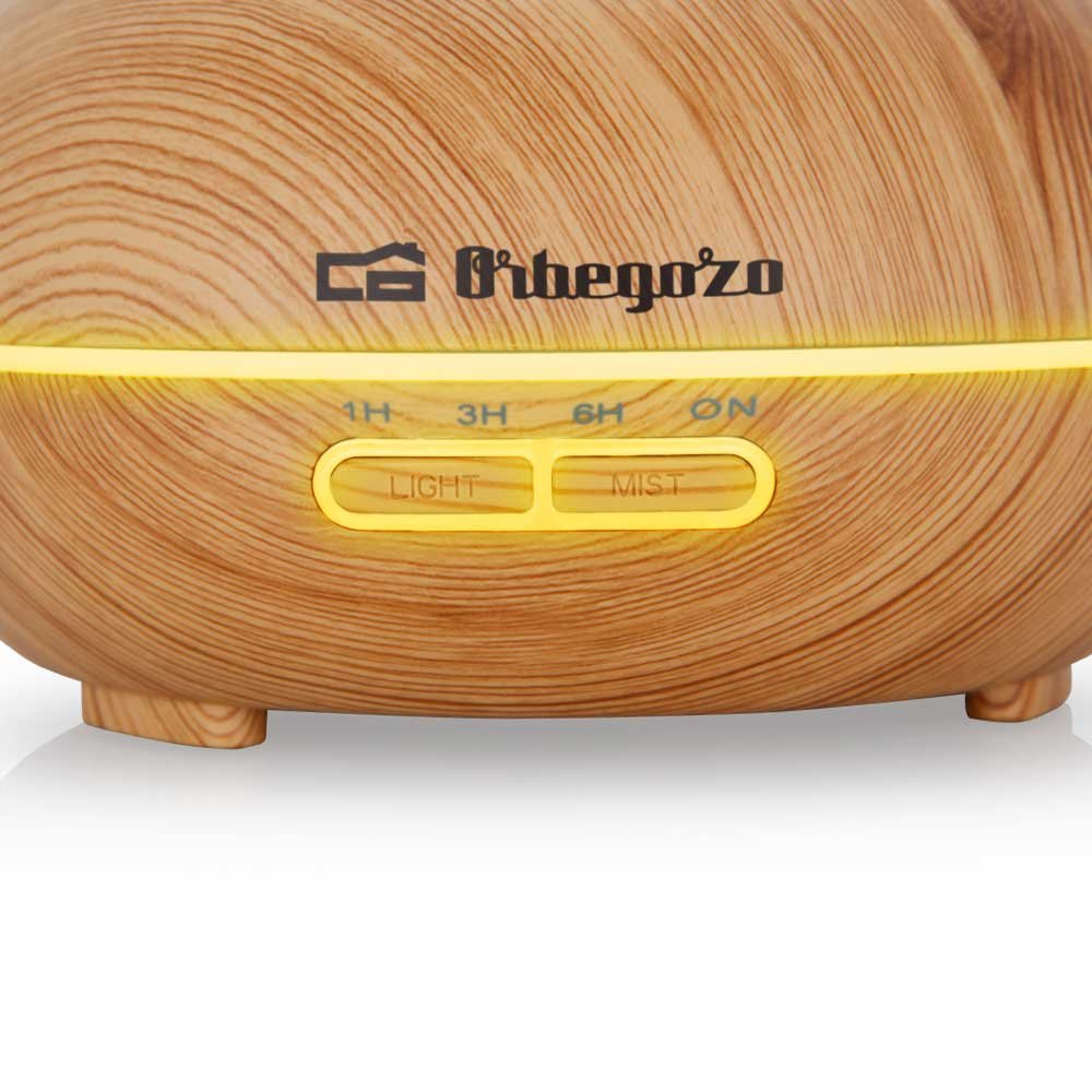 Orbegozo Hu 3050 Humidificador Aromaterapia Ultrasonico - Alivia Tos Y Congestion Nasal - Elimina Olores - Mejora El