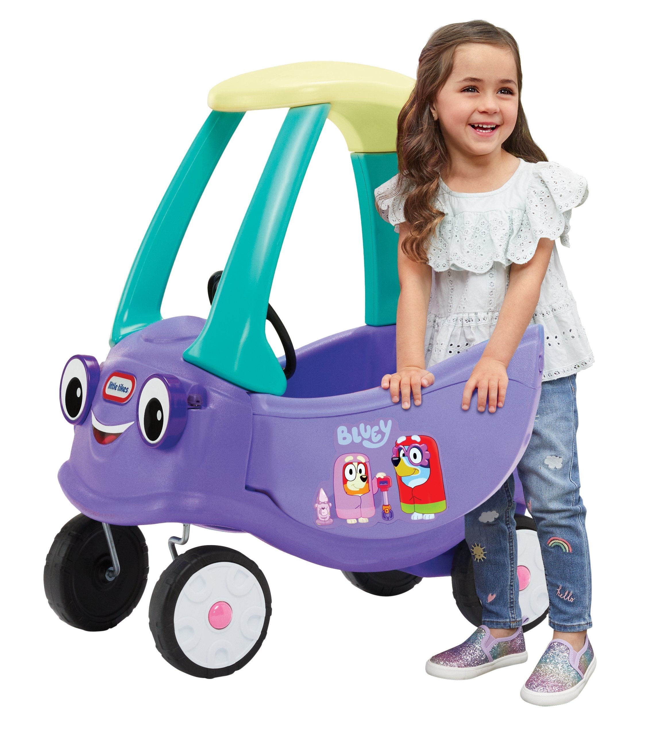 EAN 0050743641077 - Little Tikes Bluey Grannies Car Coupe Correpasillos con forma de coche imagen 1