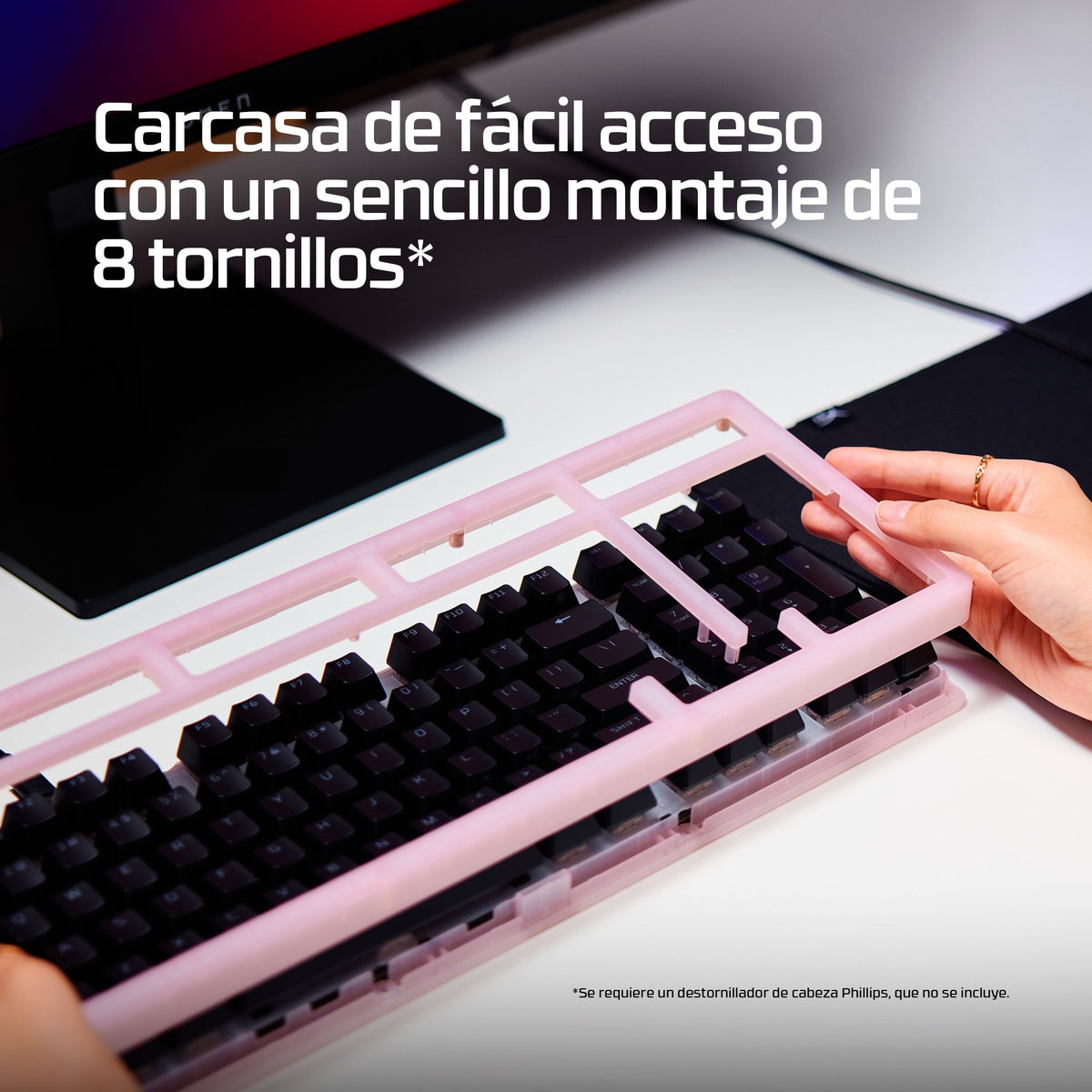 EAN 0198828944764 - HyperX Origins 2 1800 teclado Juego USB Negro imagen 4