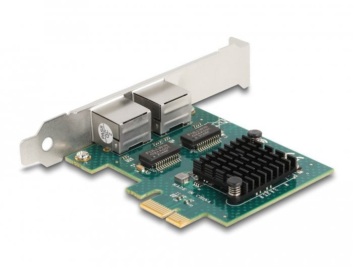 Delock 88205 Tarjeta Pci Express X1 A 2 X Rj45 Gigabit Lan