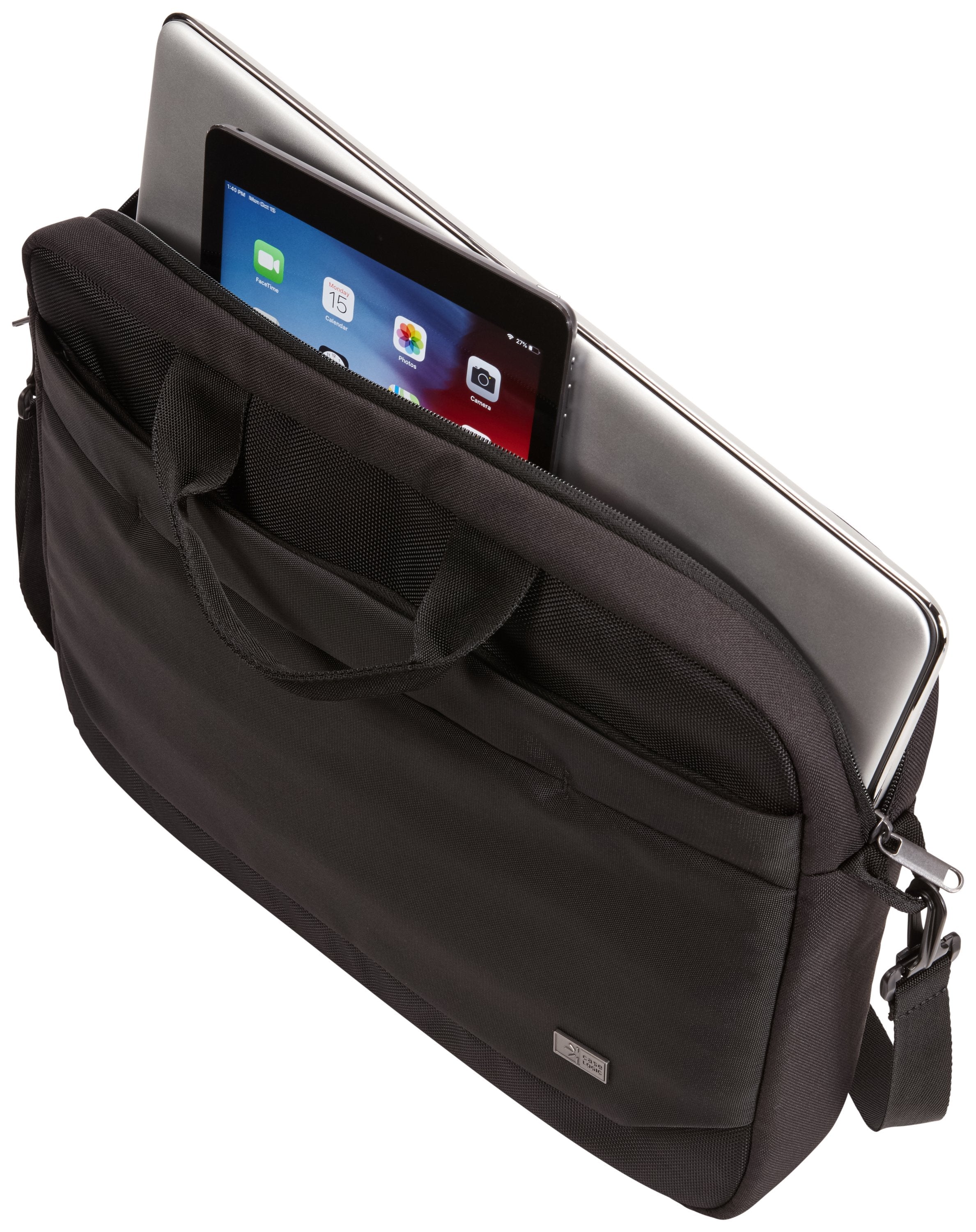 Case Logic Advantage Adva-116 Black Maletines Para Portátil 39,6 Cm (15.6") Bandolera Negro