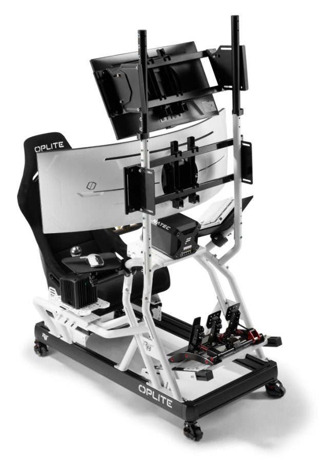 Oplite Femmellbare Lenkrollen Para R8 Cockpit Negro Retail