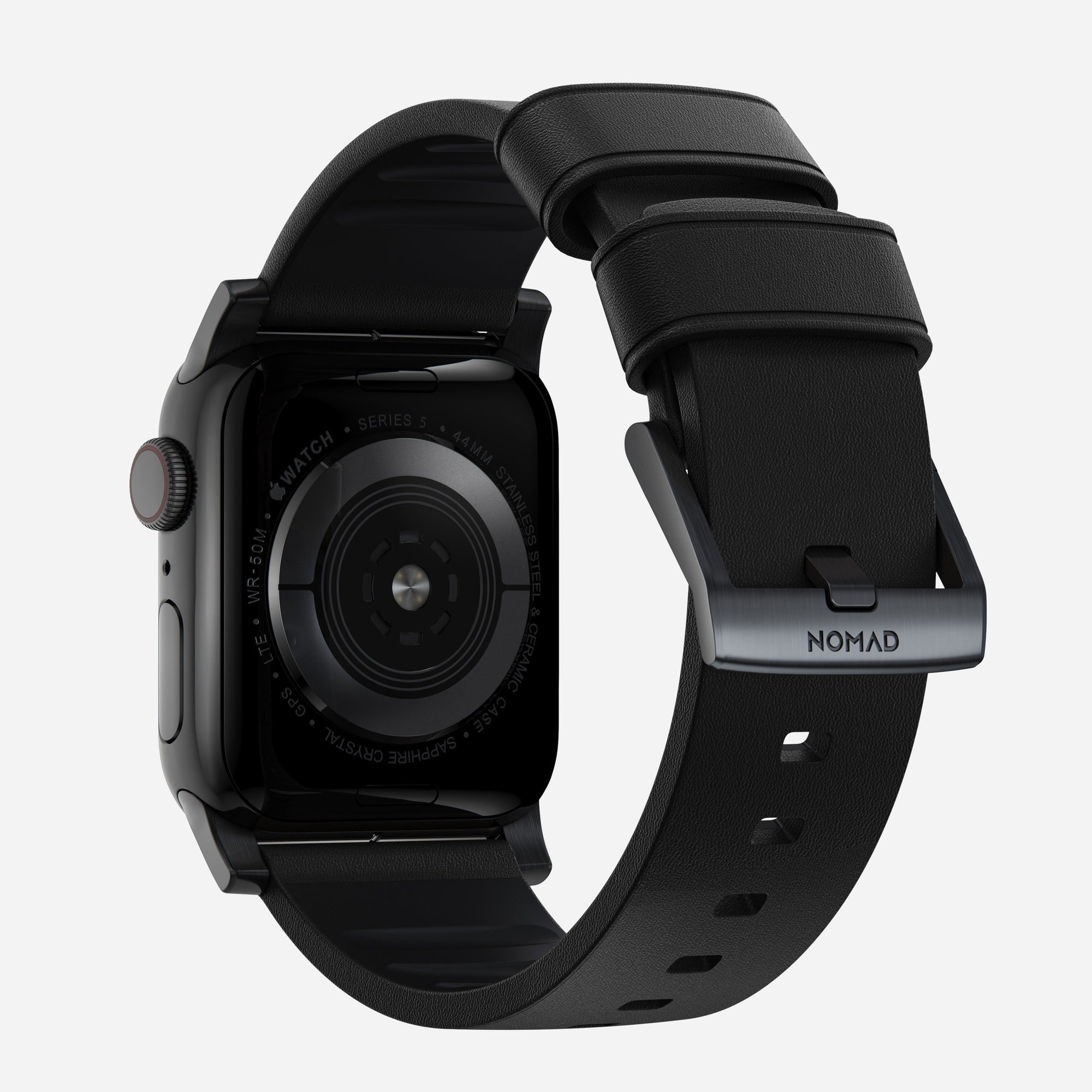 Nomad Modern Strap Blk Actv Lthr Connect Blk 42/44/45/49 Prov2