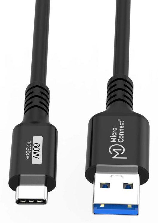 EAN 5715063598801 - Microconnect USB3.2AC025 cable USB USB 3.2 Gen 2 (3.1 Gen 2) 0,25 m USB A USB C Negro imagen 3