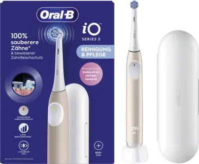 EAN 8700216615143 - Oral-B 2 iO Adulto Cepillo dental vibratorio Rosa, Blanco imagen 1