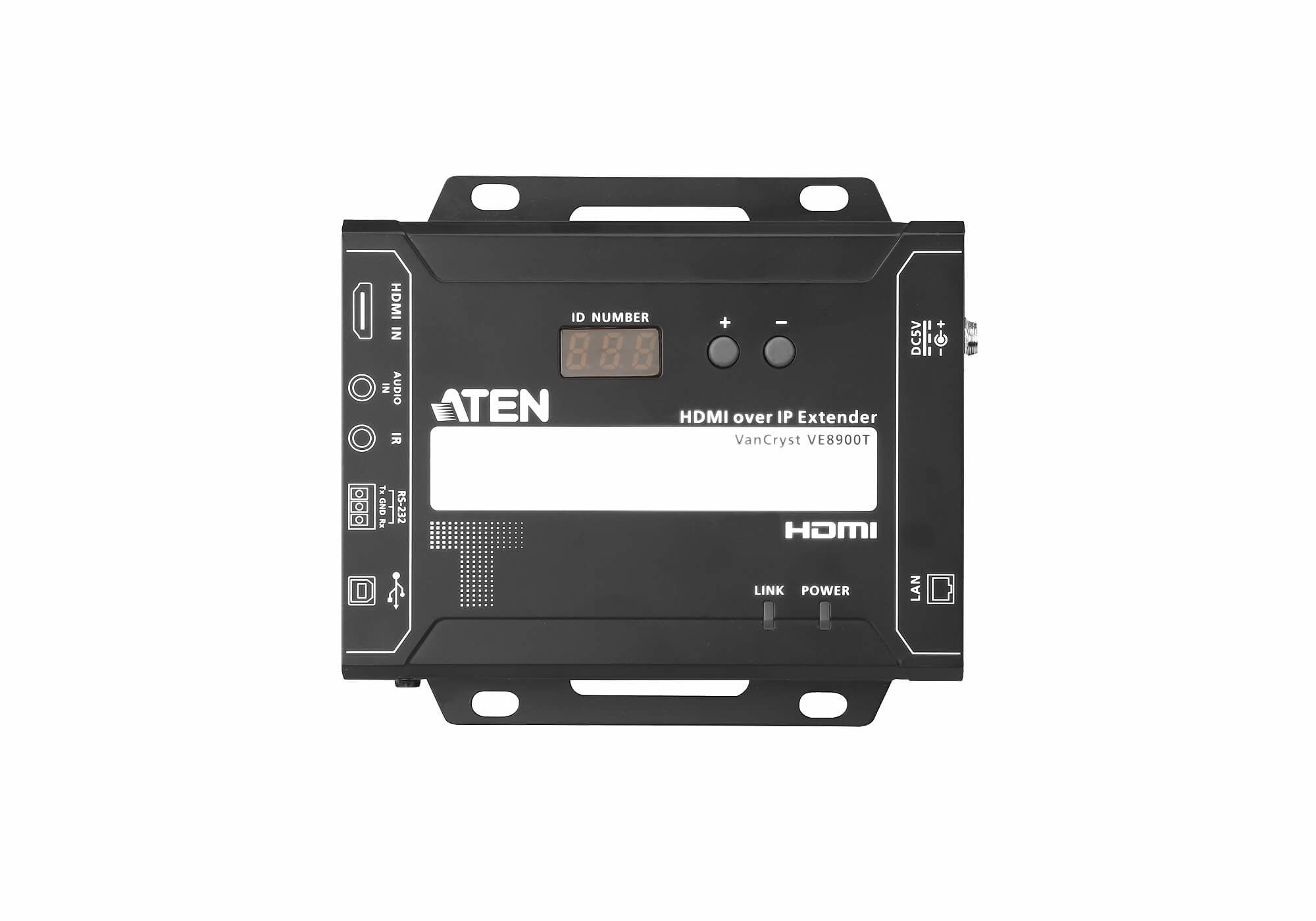 Hdmi Over Ip Transmitter With Usb Peripheral Support And Ir / Rs-232 / Ethernet (Webgui) Control And Daisy-Chainable
