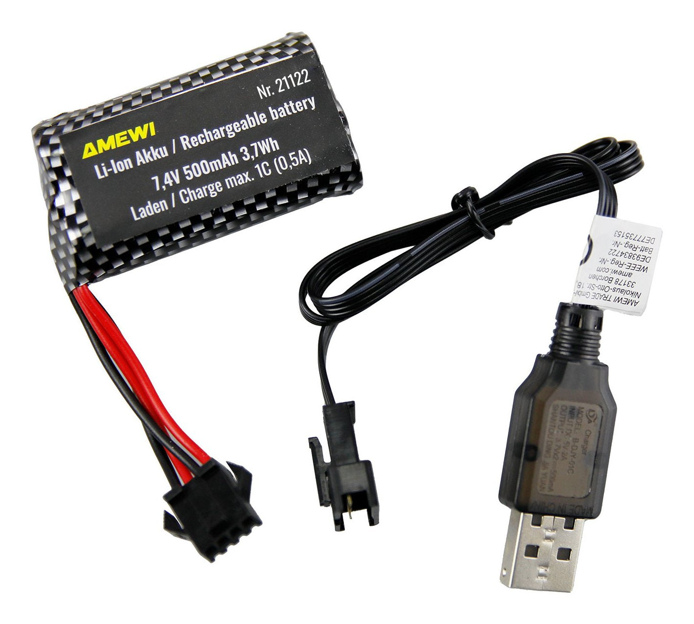 Amewi Rc Drift Lizenz Corvette Blanco