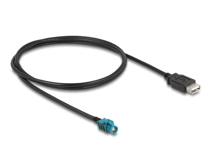 Delock 90563 Cable Hsd Z Hembra A Usb 2.0 Tipo-A Hembra 1 M
