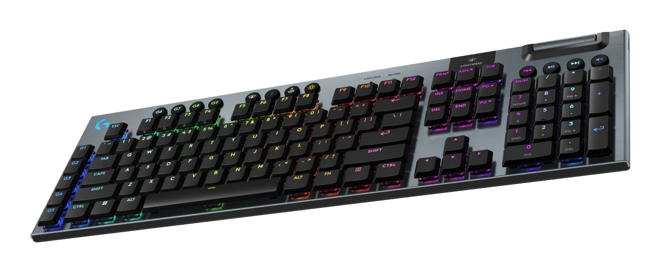 Logitech G915 X Lightspeed Wireless Gaming Keyboard Negro (Us)