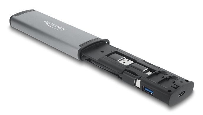 Delock Usb 5 Gbps Kartenleser Con Sd Y Micro Sd Slot Y Aufbewahrungsfächern