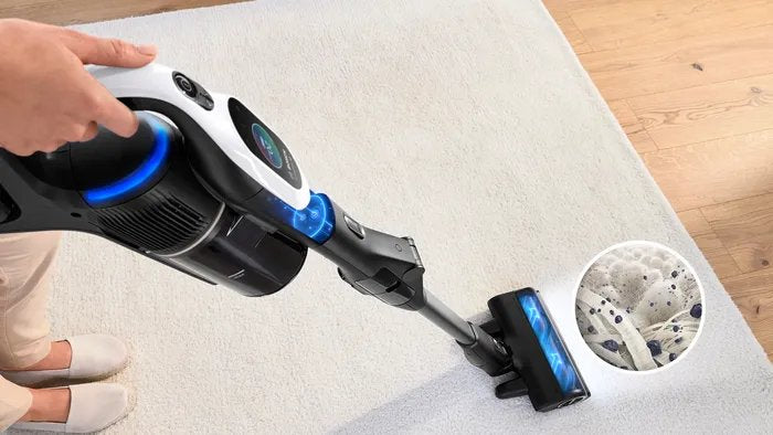 EAN 4242005469550 - Bosch BCS1041WAC aspiradora de pie y escoba eléctrica Aspiradora escoba Batería Secar HEPA Sin bolsa 0,4  imagen 11