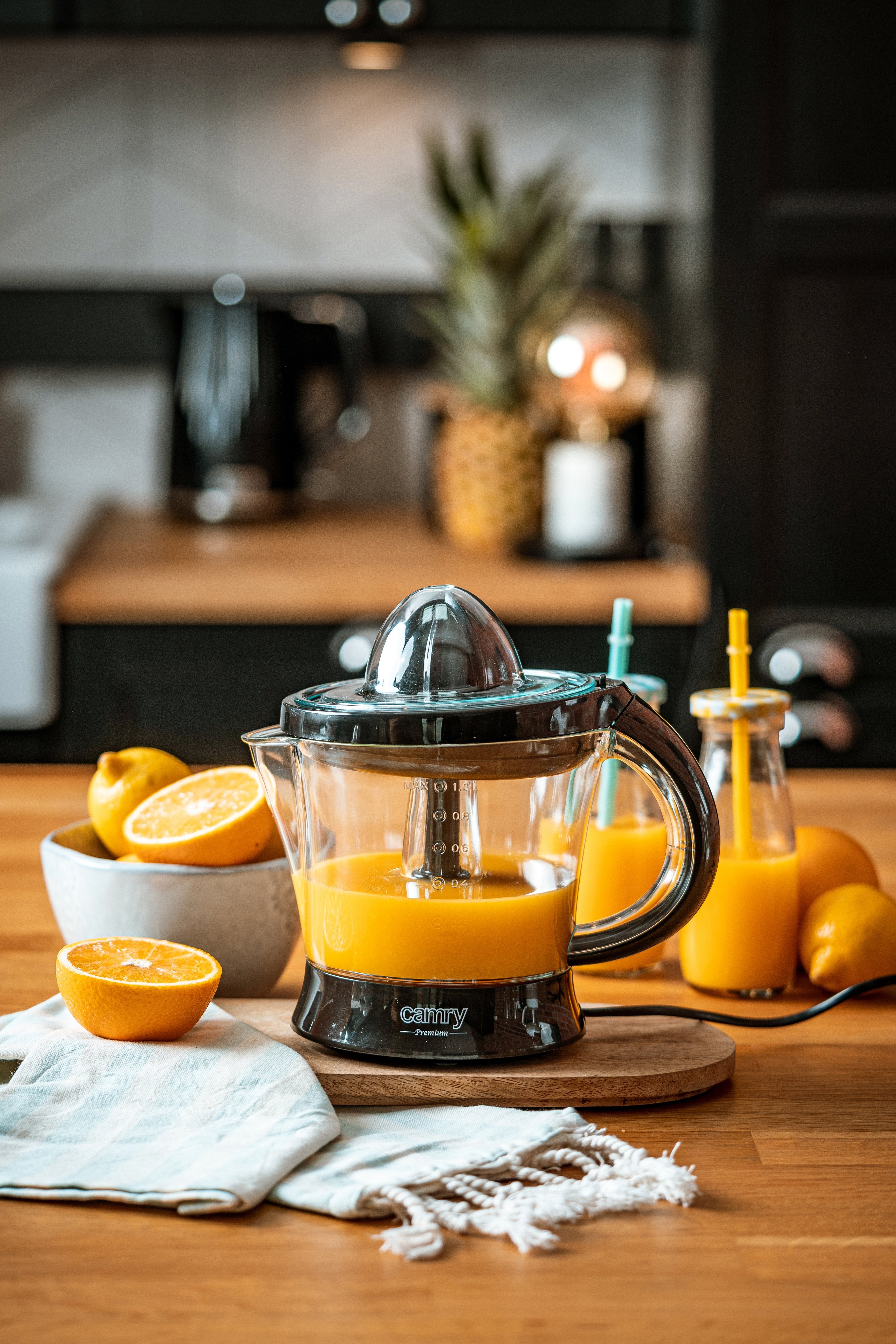 EAN 5903887801133 - Camry Premium CR 4008 exprimidor 60 W Negro imagen 9