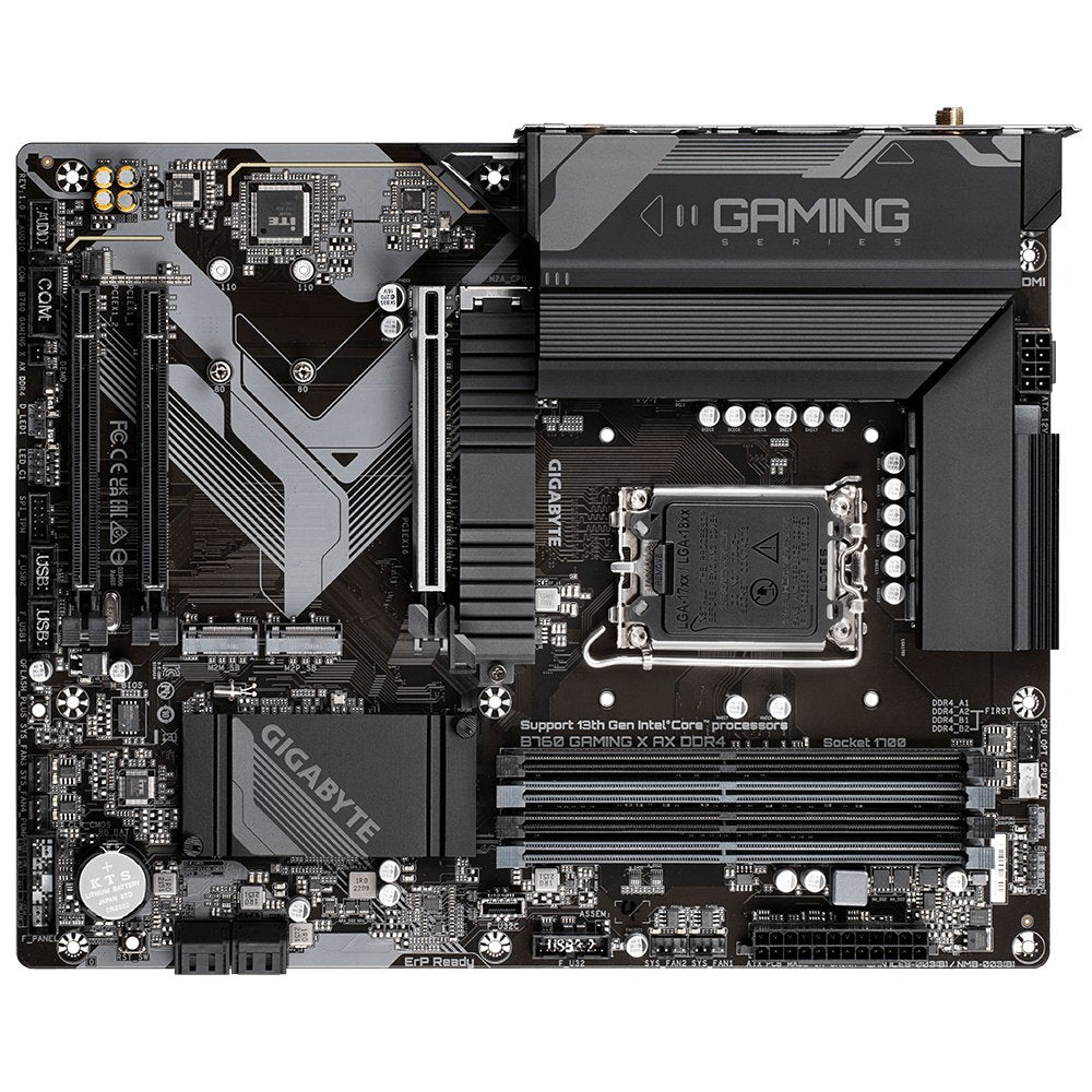 Placa Base Gigabyte B760 Gaming X Ax Ddr4 B760,S1700,Atx,Intel