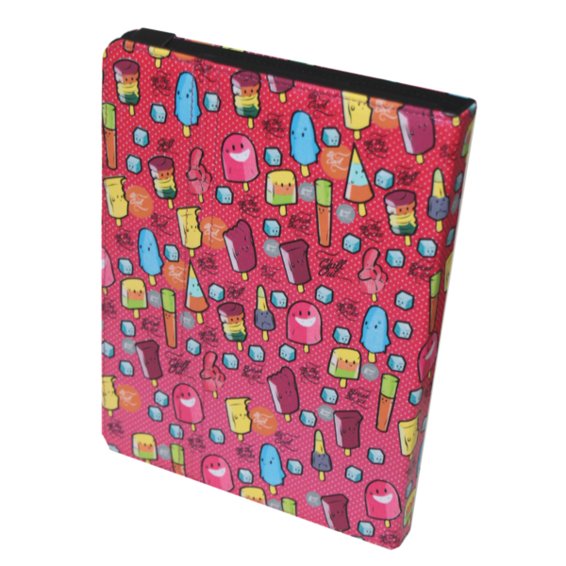 Silverht Cool Ice Pop Funda Universal Estampada Roja Para Tablets De 9" A 11"