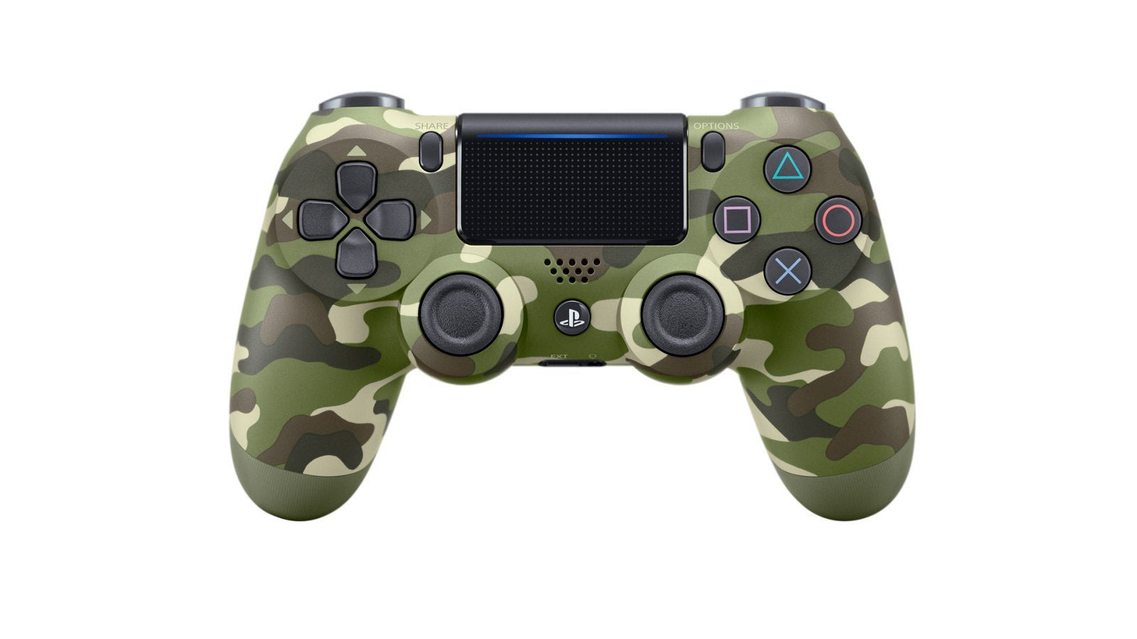 Mando Sony Dualshock 4 Camuflaje Verde V2 Ps4