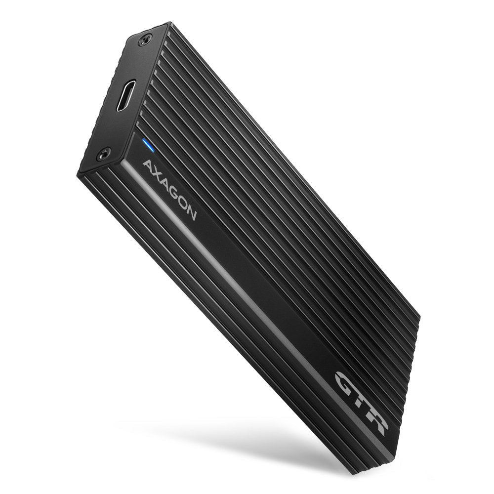 Axagon Gabinete Externo Eem2-Gtr Para Ssd M.2 Usb-C 3.2 Gen 2, Negro