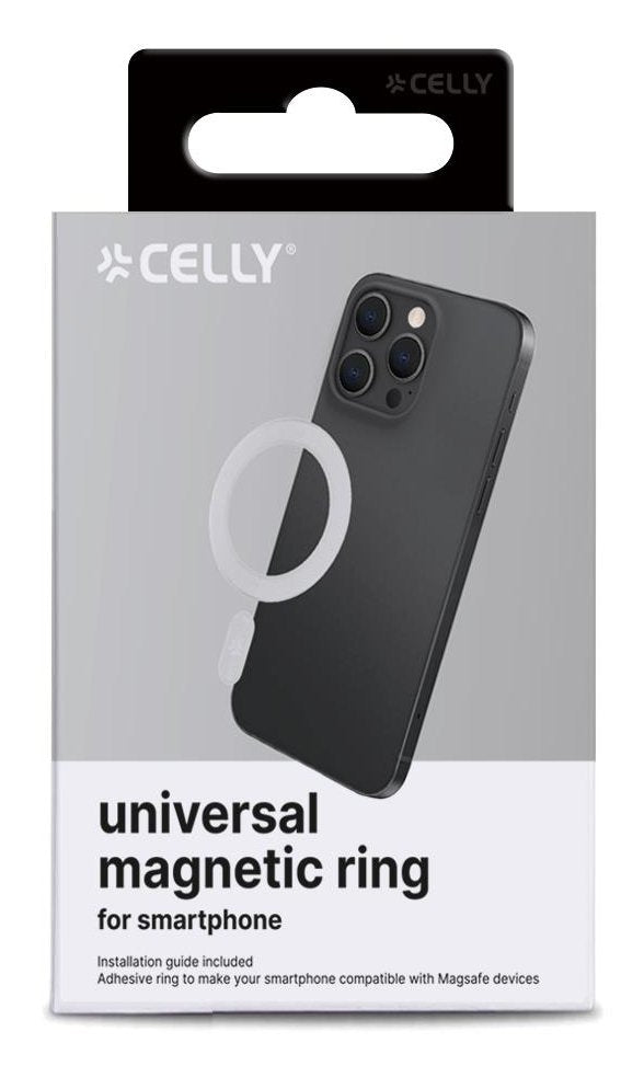 EAN 8021735218982 - Celly MAGCADAPTERWH accesorio para teléfono móvil o smartphone Anillo magnético imagen 4
